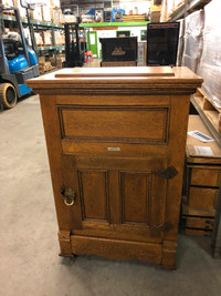 Antique Ice Box - Oak - Perfection American Refrigerator Co