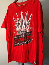 WWE Shinsuke Nakamura 'The King Of Strong Style' Red XL T-Shirt