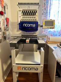 Embroidery machine 15 needles Ricoma TC1501-under warranty 