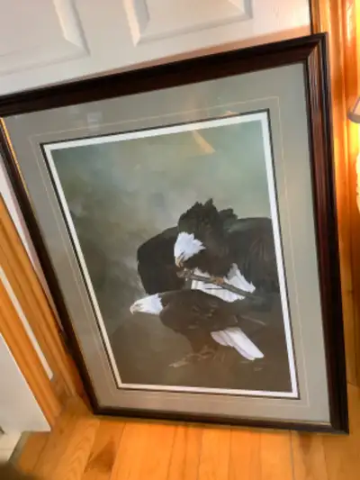Lg Vtg Ltd Ed Lithograph w COA “Summit” by artist Eddie Le Page, View more