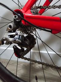 BMC road bike with custom parts