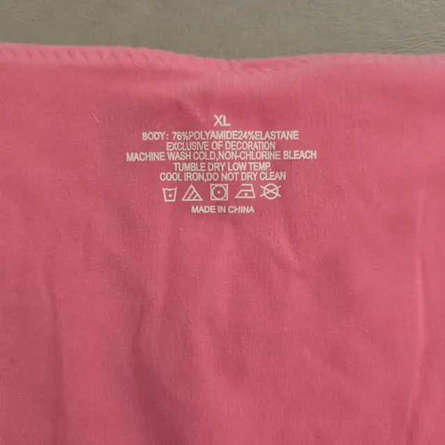 NEW Pink Bodysuit: Sz XL in Women's - Tops & Outerwear in Winnipeg - Image 3