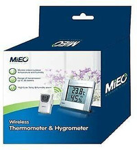 NEW MIEO Wireless Thermometer and Hygrometer with Remote Sensor