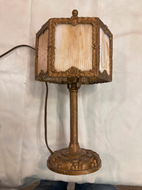Lampe de table style Tiffany 1930 antique ancienne