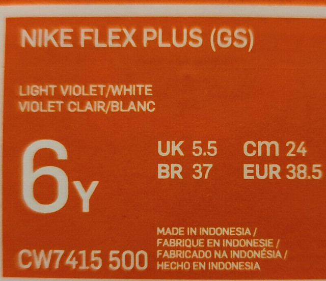 Women's Nike Flex Plus (GS) - Light Violet/White - Sneaker in Women's - Shoes in Kitchener / Waterloo - Image 2