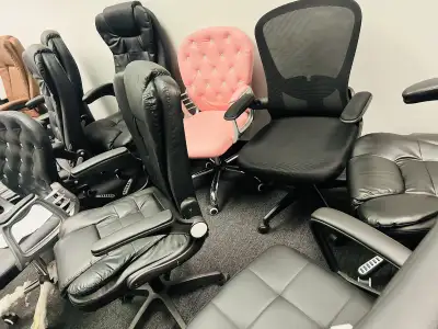 Pink office chair , View more