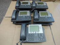 Lot of 100 Qty CISCO CP-7942G IP Business VOIP Phone Telephone