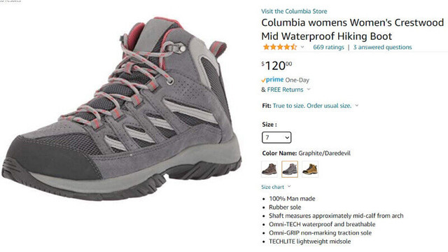 Women's Hiking Boots in Women's - Shoes in Calgary - Image 3