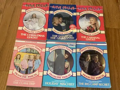 Sweet Valley Twins Super Chiller Editions Lot, View more