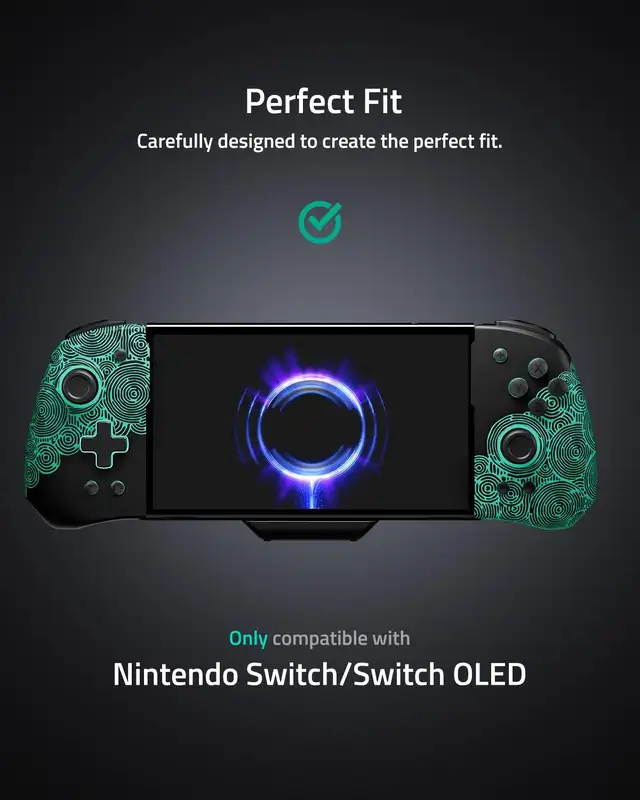 Ergonomic Nintendo Switch Handheld Controller