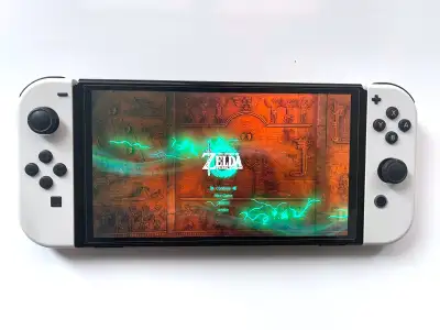 NINTENDO SWITCH OLED WITH GAMES! I MARIO I POKEMON I ZELDA, View more