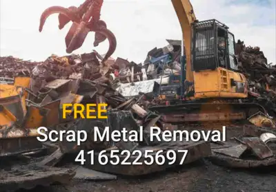 scrap metal removal pick up , View more