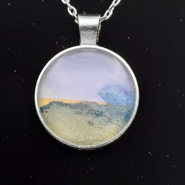 Watercolour Pendants with chain in Jewellery & Watches in Charlottetown - Image 2