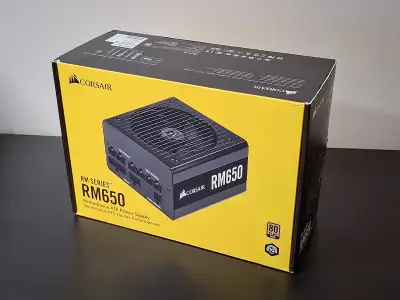 Corsair RM650 Modular Power Supply PSU, View more