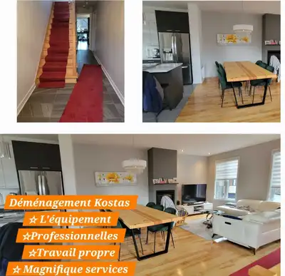 ⭐️PROMOTION pour la saison⭐️ 514-885-0785 Appelez pour les détails Bienvenue chez KoStas Déménagemen...