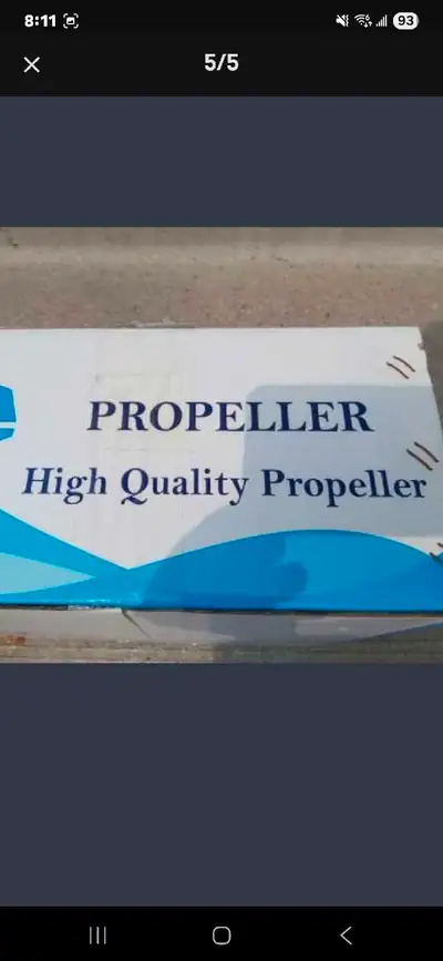Innovocean Used propeller Excellent condition No chips dents or scratches Aluminum Propeller With hu...