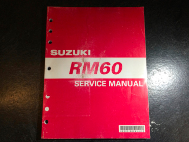 2003-2004 Suzuki RM60 Service Manual in Non-fiction in Parksville / Qualicum Beach