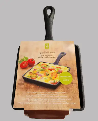 Mini Square Cast Iron Skillet (Brand New), View more