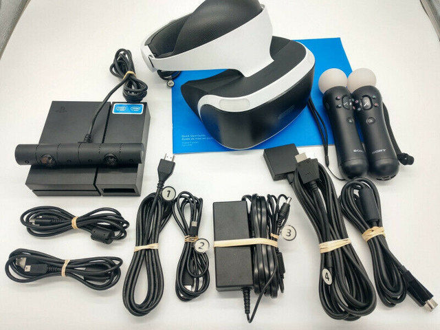 Playstation PSVR   Complete 《    Wands + Camera 》 in Other in City of Toronto