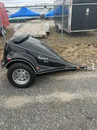 Fibro concept motorcycle trailer