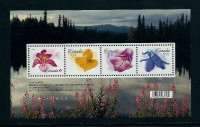 TIMBRE FEUILLET CANADA No. 2194 Les Fleurs (LKM98KJ)
