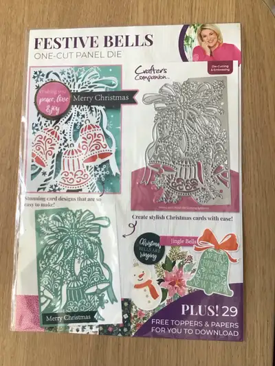 Festive Bells One Cut Panel Die, View more