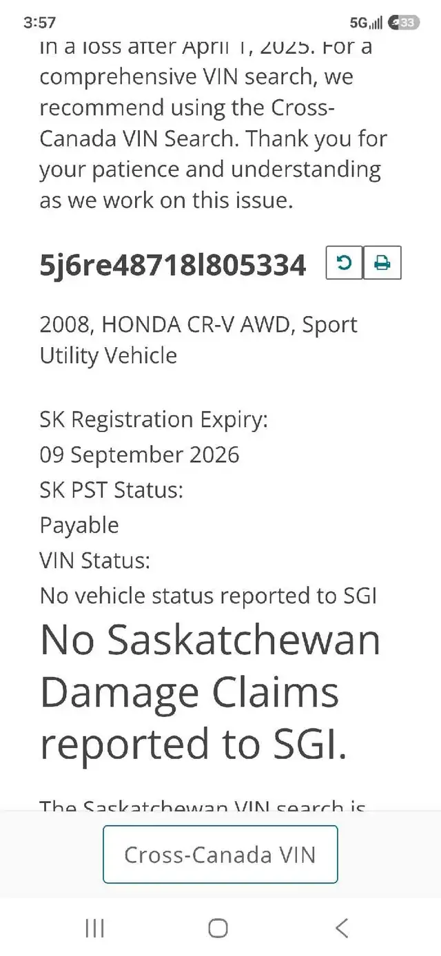 2008 honda crv600046452584622087