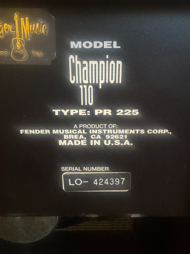 Fender Champion 110 25-Watt Solid State Amplifier in Amps & Pedals in Mississauga / Peel Region - Image 4