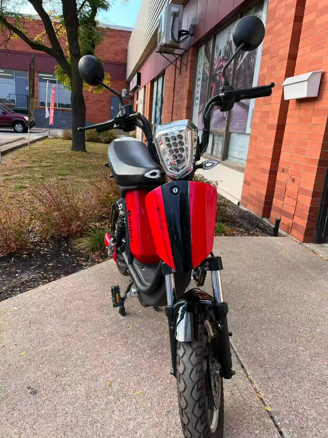 Lightweight EMMO Urban T2 Red | $350 OFF | Up to 100km in eBike in Mississauga / Peel Region - Image 3