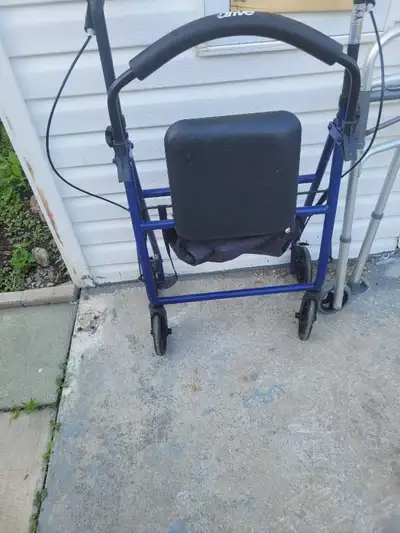 walker /walker plus chair with break good condition, View more