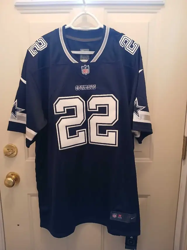 DALLAS COWBOYS EMMITT SMITH + TROY AIKMAN JERSEYS 
