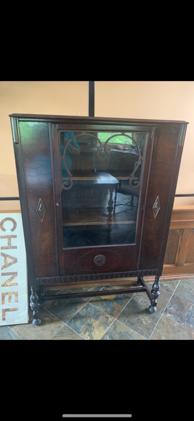 antique Hutch & Display Cabinet, View more