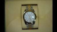 Rolex Datejust 41mm White Dial Yellow Gold with Jubilee Bracelet