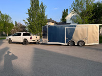 20x8.5 Vnose Enclose Car Trailer