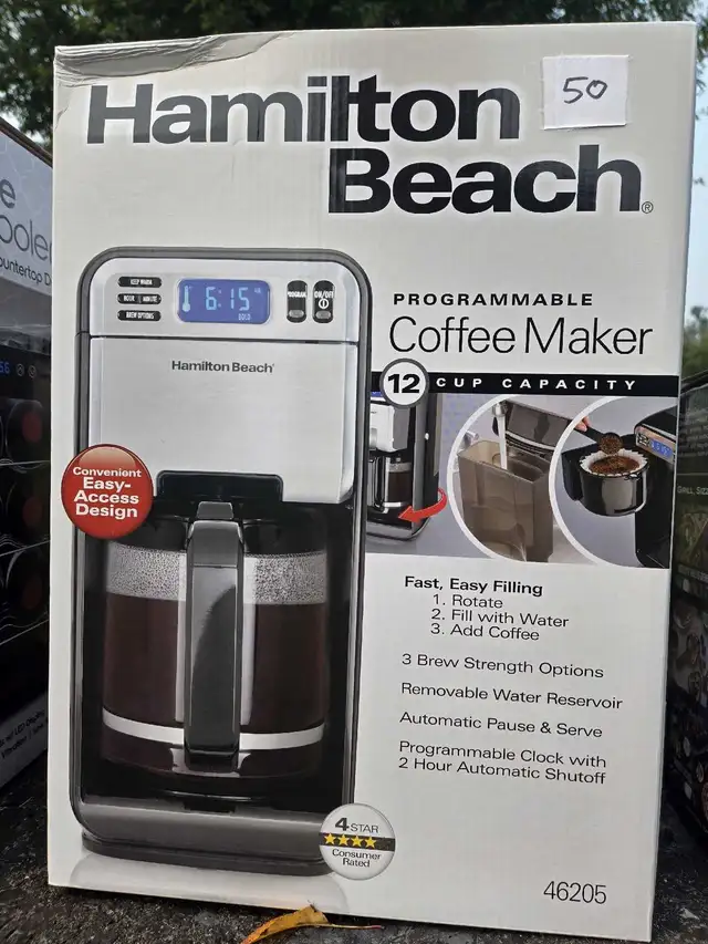 Hamilton Beach Programmable Coffee Maker