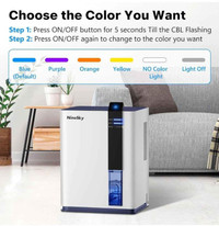 NEW! Don't Pay $140 Retail! Dehumidifier for Home, 2.9L