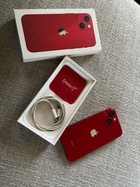 UNLOCKED 128GB IPhone 13 Mini (RED)