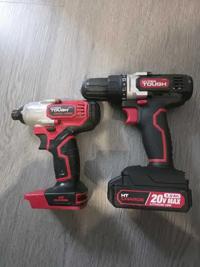 Hyper Tough Drill and Impact Driver, View more