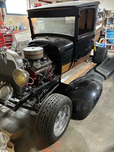 Up for Auction PARSONS AUCTION Nov Consignment : 1928 Ford Model A Pickup “project”. This truck is f...