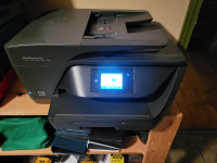 HP Officejet 6962 Printer Copier Scanner Fax with new black ink