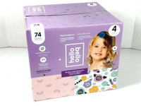 New Unopened Box Hello Bello Diapers Size 4