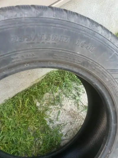 235/65/17 Good Year winter tires Good for another winter or two