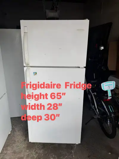 Good condition Frigidaire fridge $150, View more