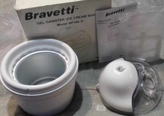 Machine a creme glacée Bravetti dans Vaisselle et articles de cuisine  à Laurentides