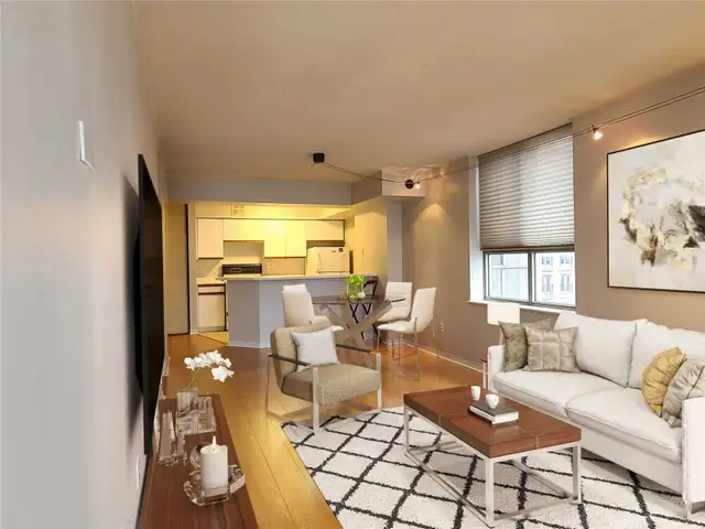 One Bedroom+Solarium (750 SqFt) Rent-Toronto Financial District