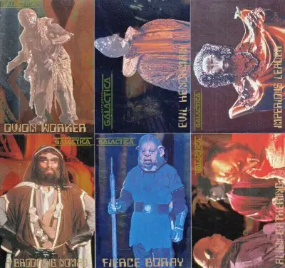 Battlestar Galactica trading cards, View more