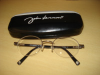 John Lennon glasses frames & case