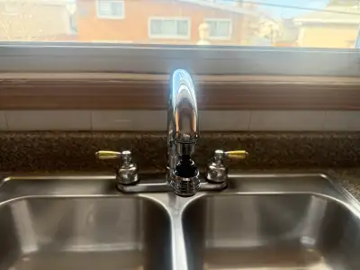 Kitchen Sink Stainless Steel with Faucet, View more