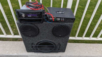 Kenwood car radio system Amplifier 