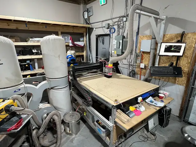 CNC Router 48x48 2kw Water Cooled Spindle in Other Business & Industrial in Calgary - Image 2